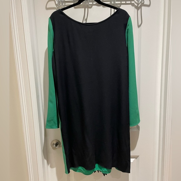 NWT Green and black Emporio Armani shift dress - Picture 5 of 6